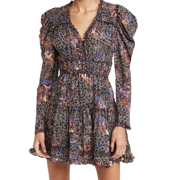 Ulla Johnson Dresses & Skirts - NWT Ulla Johnson Julie Midi Dress in Jet Print